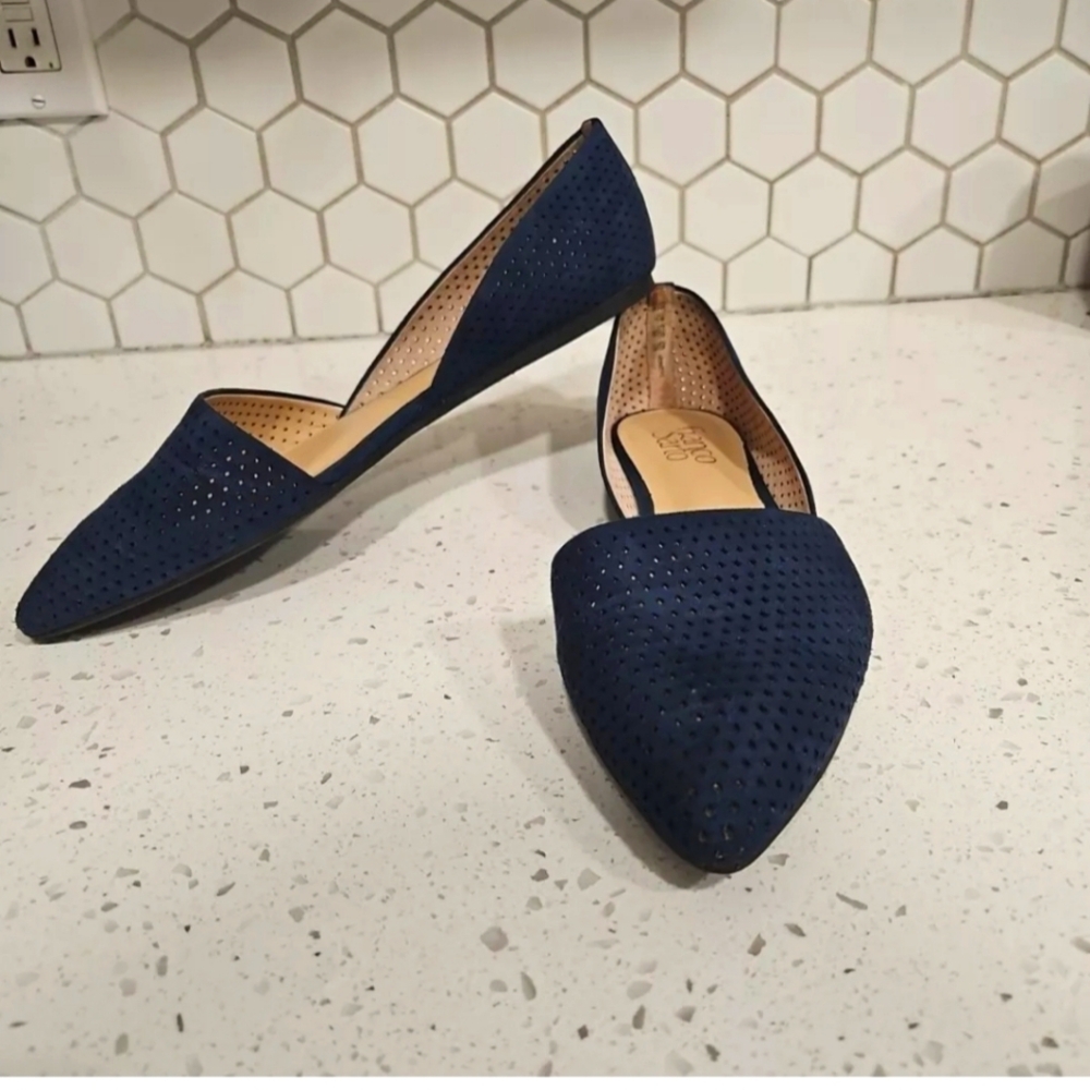 Franco Sarto Honey2 Women's  Blue  Flats Slip-on Shoes Size 9 M